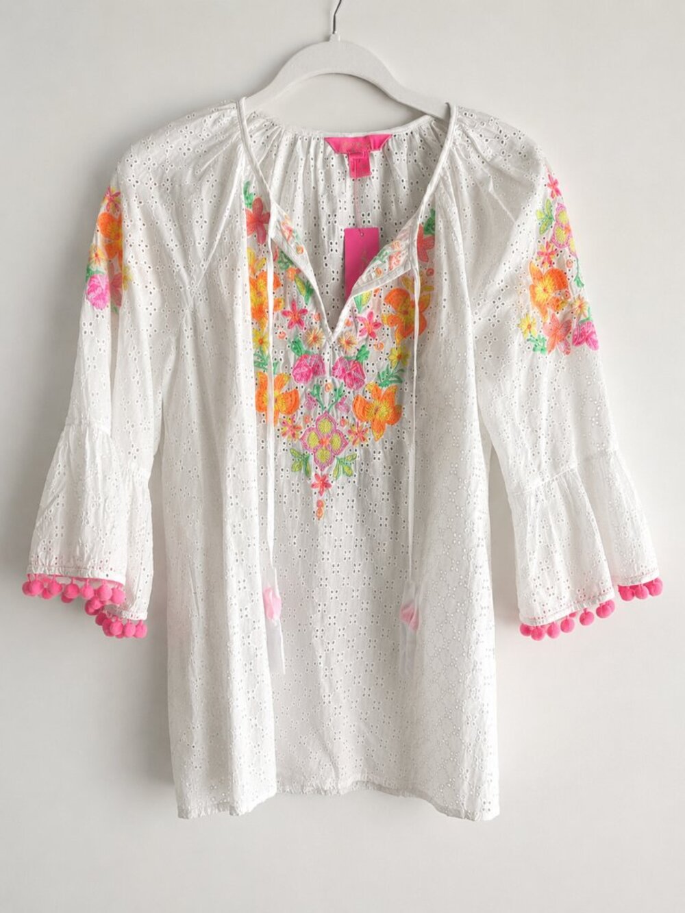 Lilly Pulitzer Morgain Embroidered Top – Size Small (NWT)